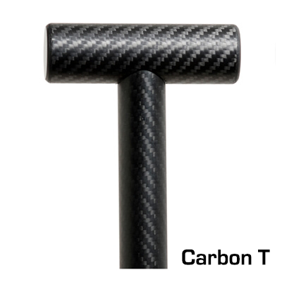 Burnwater Carbon Fiber Dragon Boat Paddle Reactor III Carbon T Handle
